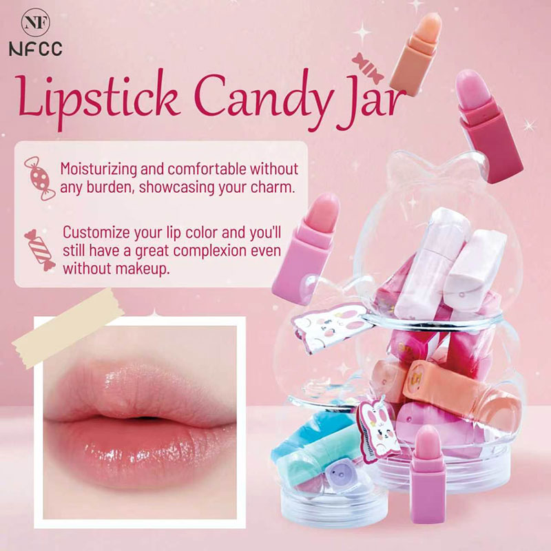 Lipstick Candy Jar